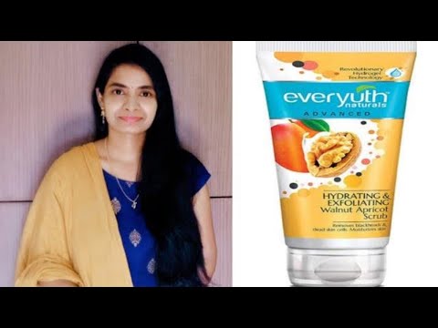 Come utilizzare Everyuth noce scrub viso correttamente in Telugu