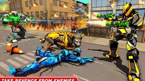 Panther Robot Transform Robot Transforming Games Game Inferno Gameplay
