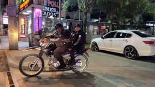 RECORRIDO DE LA POLICIA,DNCD, DICRIM Y EJERCITO EN SAN FRANCISCO DE MACORIS