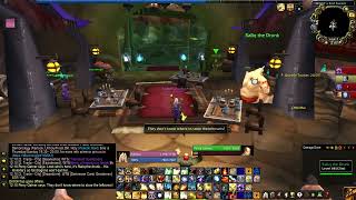Perry Gatner the comedian in World's End Tavern - WoW WotLK Classic