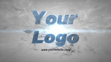 Make Smoke Logo Reveal Intro Video with After Effects template - MakeWebVideo.com