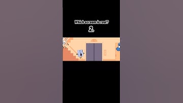 Which scream is real? #bfdi #tpot #tpot19 #jacknjellify #whichscreamisreal