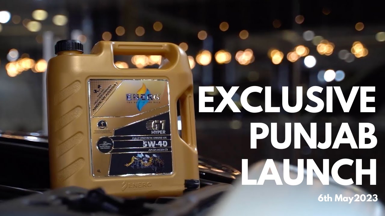 EnerG Lubricants Exclusive Launch in Punjab Premium Range of Engine