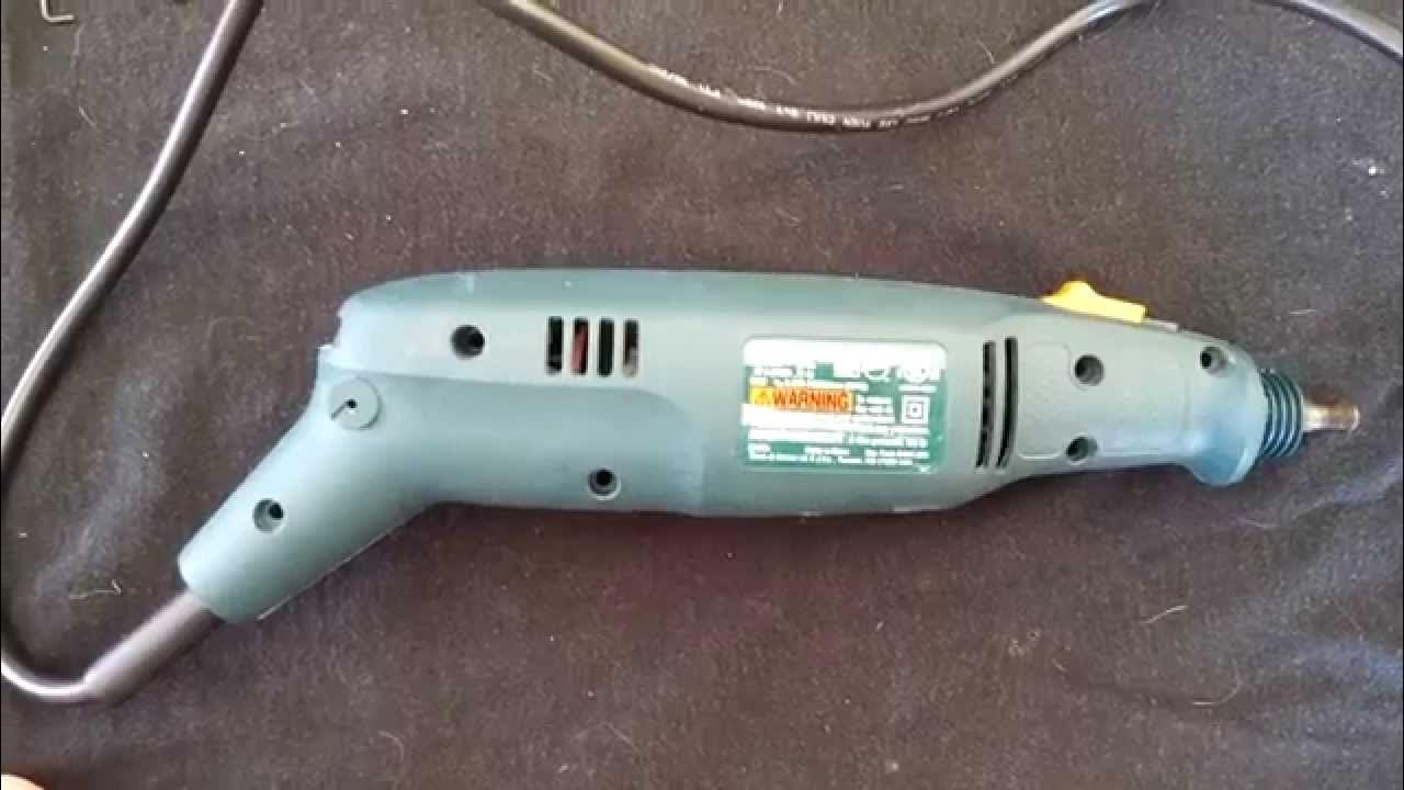 Black & Decker Wizard model RT550 (rotary tool) disassembly and repair