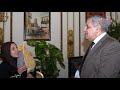 رئيس الوزراء يستقبل السيدة صاحبة