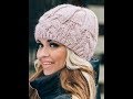 Связать Шапку Спицами - модели - 2019 / Knit a cap with knitting needles