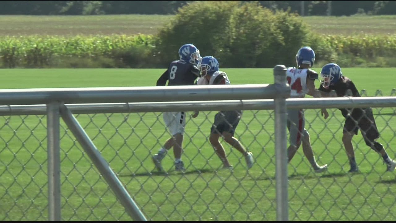 Wrightstown teen back on football field one year after car accident