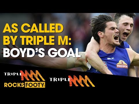 Tom Boyd's 2016 Grand Final Goal As Called By Brian Taylor | Triple M Footy | Triple M