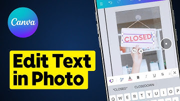 How to Edit Text in Image on Canva