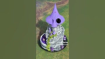 Sorcerer 3D Printed RPG Dice Tower: Fate