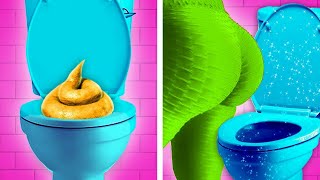 Getestete Virale Badezimmer &amp; Toiletten-Gadgets || Clevere Geräte von Kaboom Energy