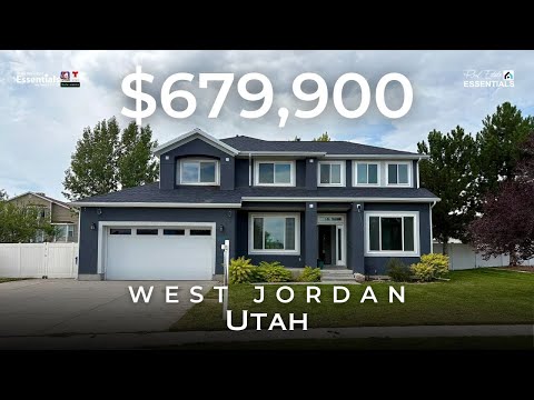 8854 Rocky Creek Dr, West Jordan, UT home video tour