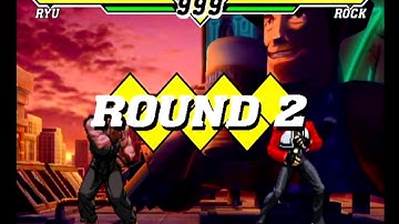 Capcom VS SNK 2 (Dreamcast) Arcade as Evil Ryu