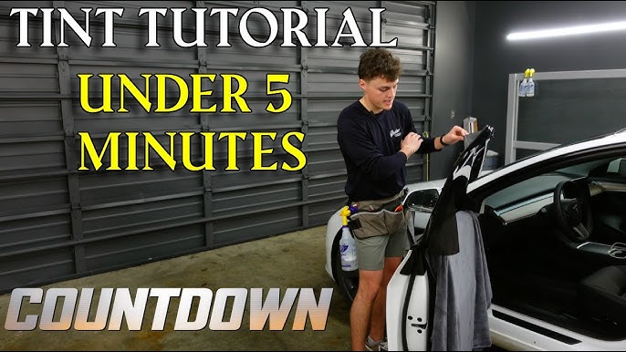 How To: Properly Apply Window Tint 