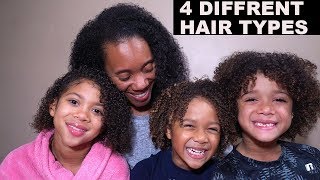 DEALING WITH THE KIDS CURLY MIXED HAIR