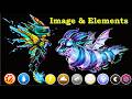 All Dragons Image and possible elements Neomico Tyrant 
