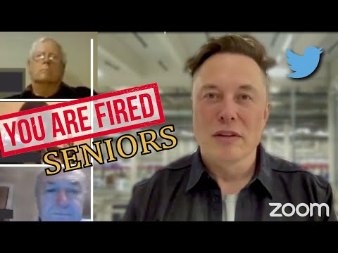 Elon Musk fires OLD twitter employees DUB
