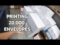 Printing envelopes on konica minolta digital press update on new paper cutter