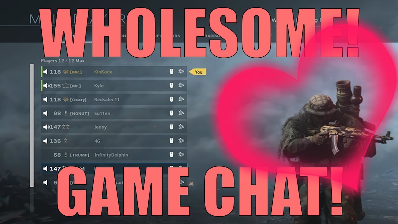 2 Minutes of Modern Warfare's Game Chat Being Wholesome