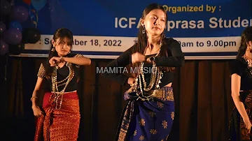 EKAI NUNGSHI YANARE MIX DANCE || ICFAI TIPRASA FRESHER'S MEET-2022