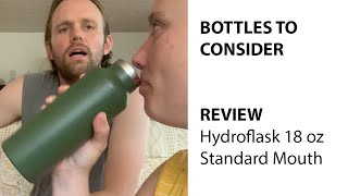 18 oz Standard Mouth: 18 oz Water Bottle