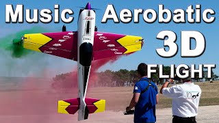 Jon Caldito F3M Spain Champion 3D Aerobatic flight to music XXL home made Extra 330S RC airplane