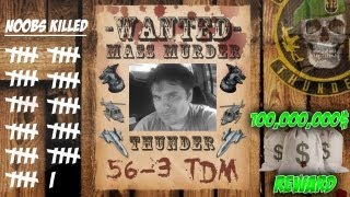 402THUNDER402 Face Reveal | Legend Of Thunder Wanted For Mass Murder | 50+ TDM