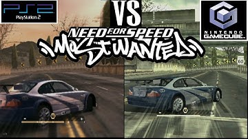 Need For Speed Most Wanted - PS2 VS Gamecube