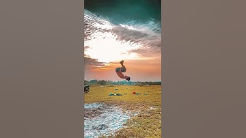 Russian FrontFLIP WITH Amazing view 🤩