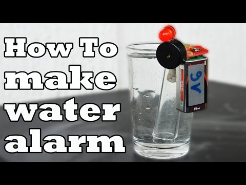 How To Make A Water Alarm!