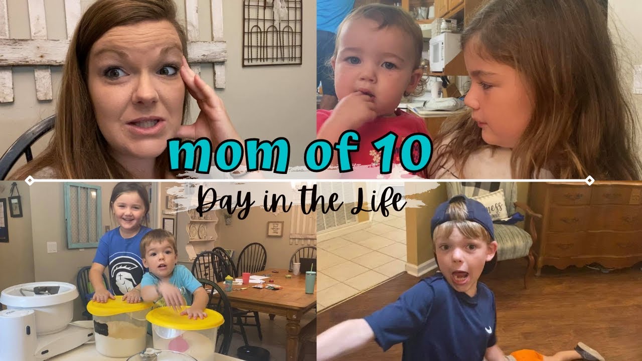 Large Family Vlog || Mom of 10 || Day in the Life - YouTube