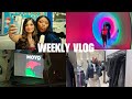 WEEKLY VLOG! Zara try on | Cool exhibitions | NSG Video shoot