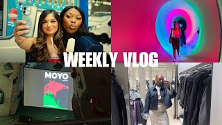 WEEKLY VLOG! Zara try on | Cool exhibitions | NSG Video shoot