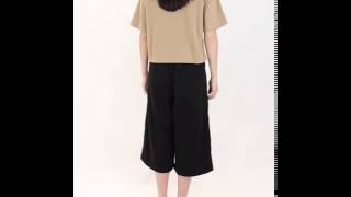 【NIZIIRO】ボトルネックカットソートップス