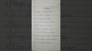 Essay on Mango #shorts #song #viral