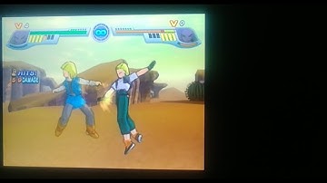 Dragonball Z Infinite World Android 18 Alternate Slaps to Elbow Combo on Android 18 Ryona