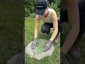 Genious Garden Hack | DIY Leaf-Shaped Cement Garden Path
