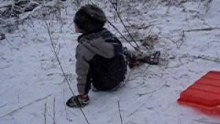 Sledding Fail