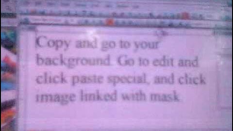 PhotoFiltre tutorials- add a background