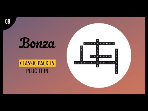 Bonza Word Puzzle | Classic | Pack 15 | Plug It In