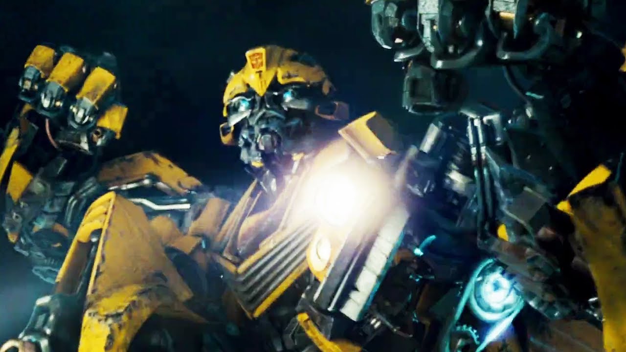 Bumblebee vs Barricade Scene Transformers (2007) Movie Clip 1080p