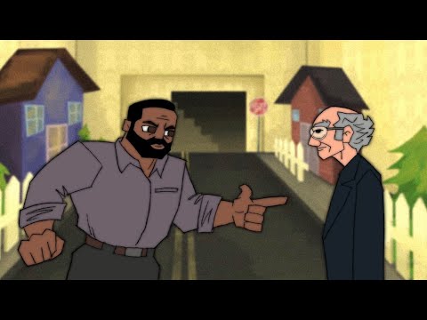 Larry David enters The Backrooms Part 2