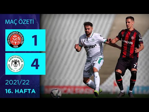 ÖZET: Vavacars Fatih Karagümrük 1-4 Konyaspor | 16. Hafta - 2021/22