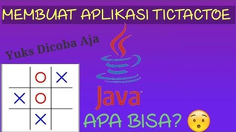 Membuat koneksi permainan TicTacToe Java