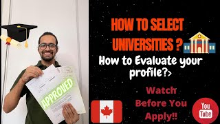 How to select Universities for Masters in Canada| Top 5 criteria for selection| Nepali In Canada