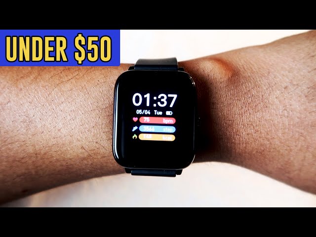 Popglory Smartwatch Under $50 - Is it worth it? (Unboxing and Review) 