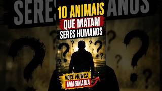 10 animais que mais matam seres humanos #relatos #curiosidades #misterio