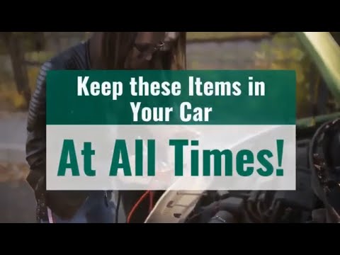 Keep These Items In Your Car — At ALL Times | Corpus Christi Personal Injury Lawyers