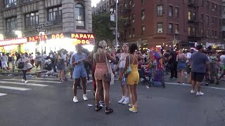 PRIDE DAY PARADE 2021 NYC - LGBTQ STREET PARTY AT PRIDE PARADE NEW YORK 2021 EAST VILLAGE MANHATTAN