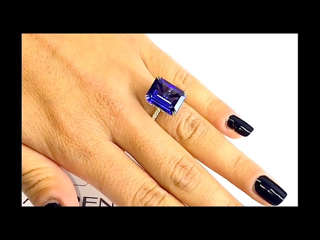 4 ct tanzanite ring